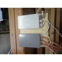 Saunakabine "Luva R" mit Eckeinstieg und Aufgussautomatik (Ausstellungsst&uuml;ck)