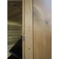 Saunakabine "Luva R" mit Eckeinstieg und Aufgussautomatik (Ausstellungsst&uuml;ck)