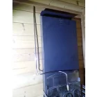 Saunakabine "Luva R" mit Eckeinstieg und Aufgussautomatik (Ausstellungsstück)