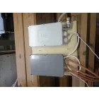 Saunakabine "Luva R" mit Eckeinstieg und Aufgussautomatik (Ausstellungsstück)