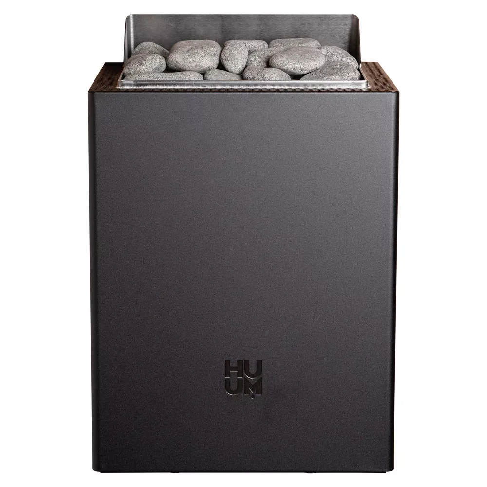 Saunaofen HUUM CORE Wall Black f&uuml;r externe Steuerung