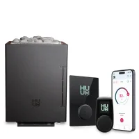Saunaofen HUUM CORE Wall Combi Black inkl. Steuerung HUUM...