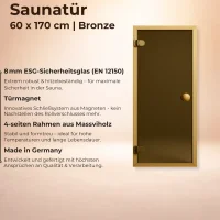 Fasssauna Eterna 70 mm &Oslash;200 Electric