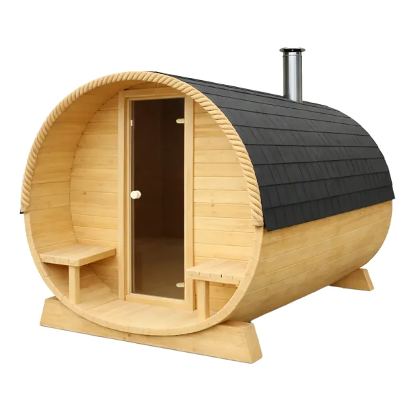 Fasssauna Eterna 70 mm Ø220 Wood