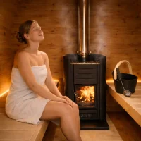 Fasssauna Eterna 70 mm &Oslash;220 Wood