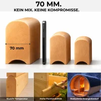 Fasssauna Eterna 70 mm &Oslash;220 Wood