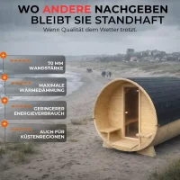 Fasssauna Eterna 70 mm &Oslash;220 Electric