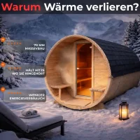 Fasssauna Eterna 70 mm &Oslash;220 Electric