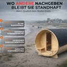 Fasssauna Eterna 70 mm Ø220 Electric