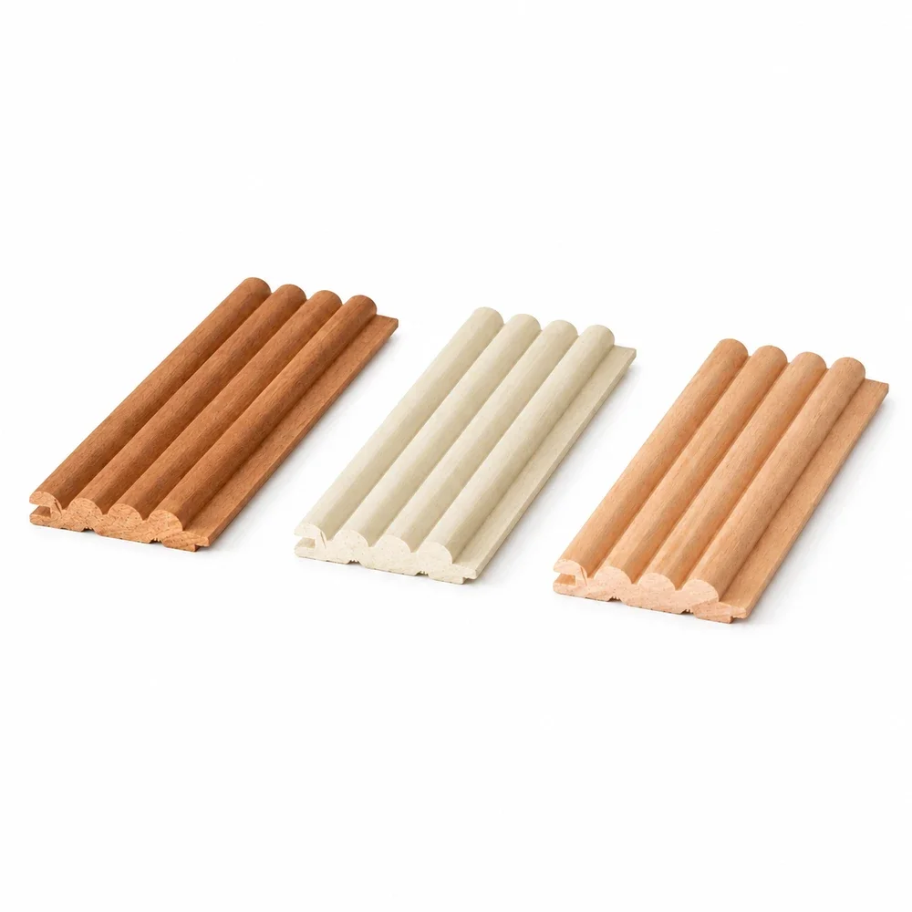 Sauna Profilholz Design Line Curve 15x68 mm | MegaSauna