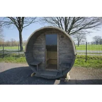 Fasssauna Eterna 70 mm Ø220 Wood –...